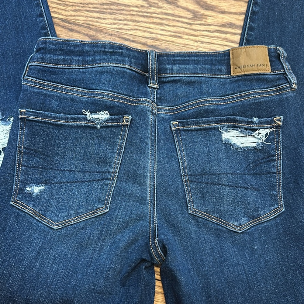 Women’s size 2 short American Eagle next level stretch jegging - Picture 6 of 6
